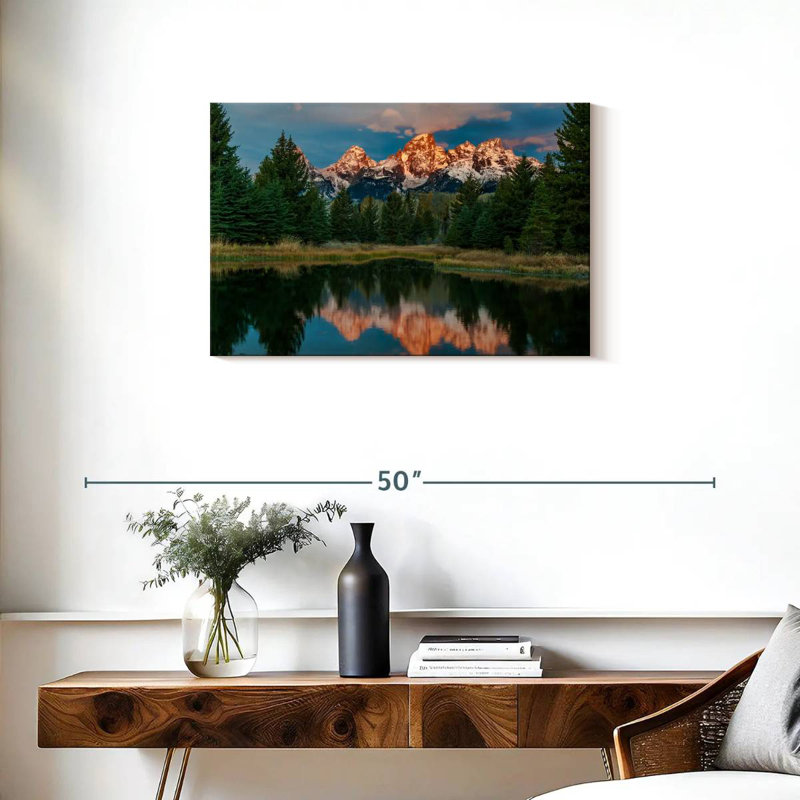 Alvord Grand Teton Sunset Peaks, H 20 po x l 30 po