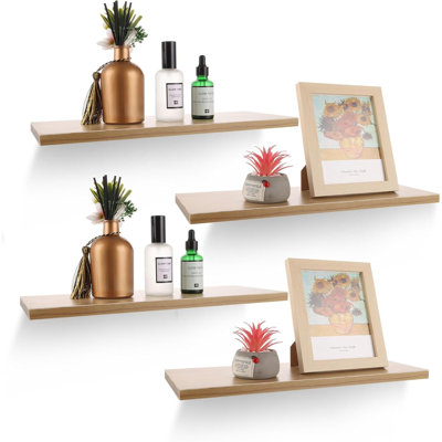 Ragiu 4 Piece Floating Shelf