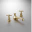 Edwardian™ Widespread Bathroom Faucet with Drain Assembly-48657104