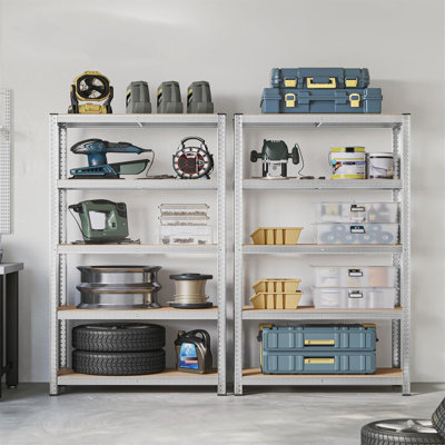 Gulzar 90cm W Metal Shelving Unit