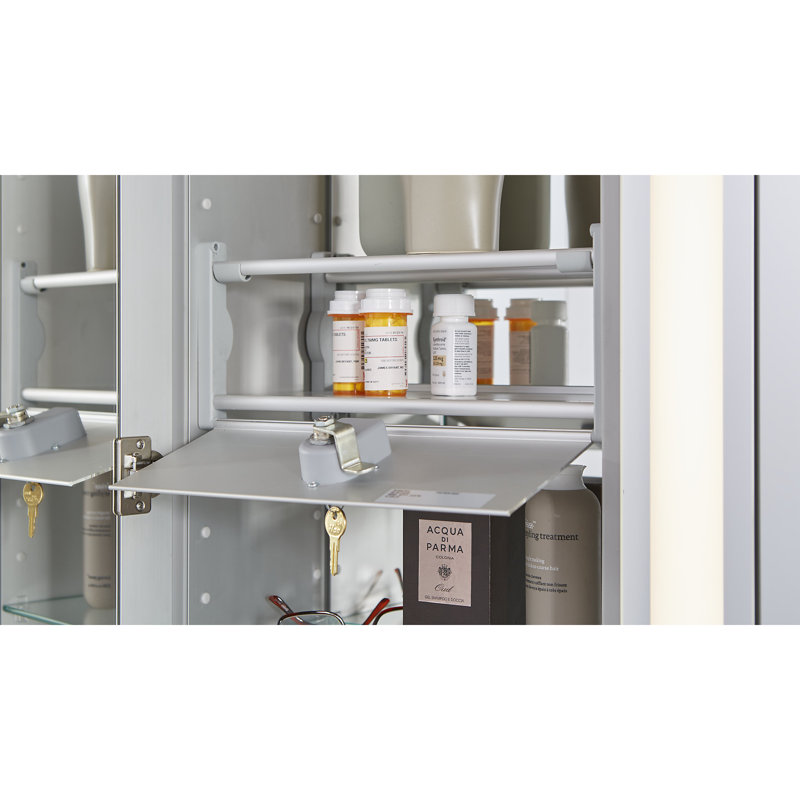 Wall Safe with Key Lock, 20", 4"