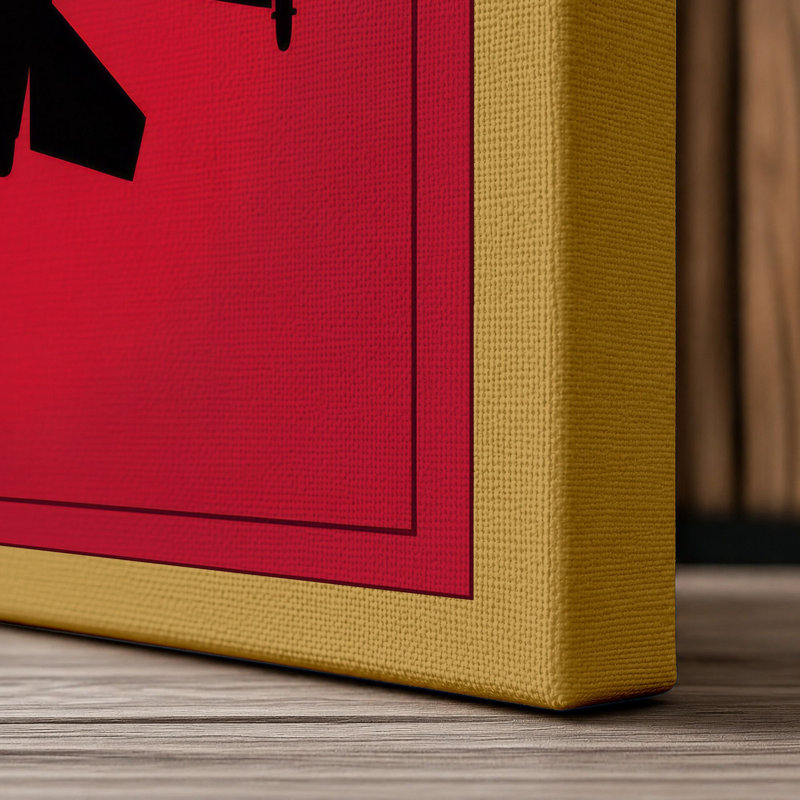 Print, 36x24 - 91.4 x 61.0 cm, Ochre Border
