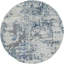 Wyona Power Loom Dark Blue/White/Charcoal Rug-2020604807