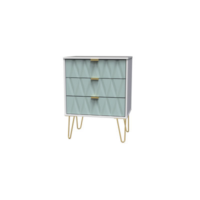 Baturhan 3 Drawer Chest (Ready Assembled)