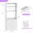 Freestanding Small 24" Closet System With 3 Wood Drawers-192399609-176460676