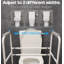 Ashford Height Adjustable Toilet Frame
