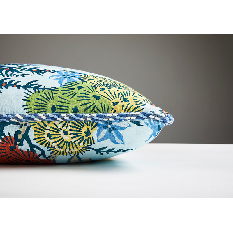 Pacifica Linen Square Pillow Cover & Insert, Sunrise