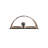 Rustic Lodge Flush Mounted Sconce