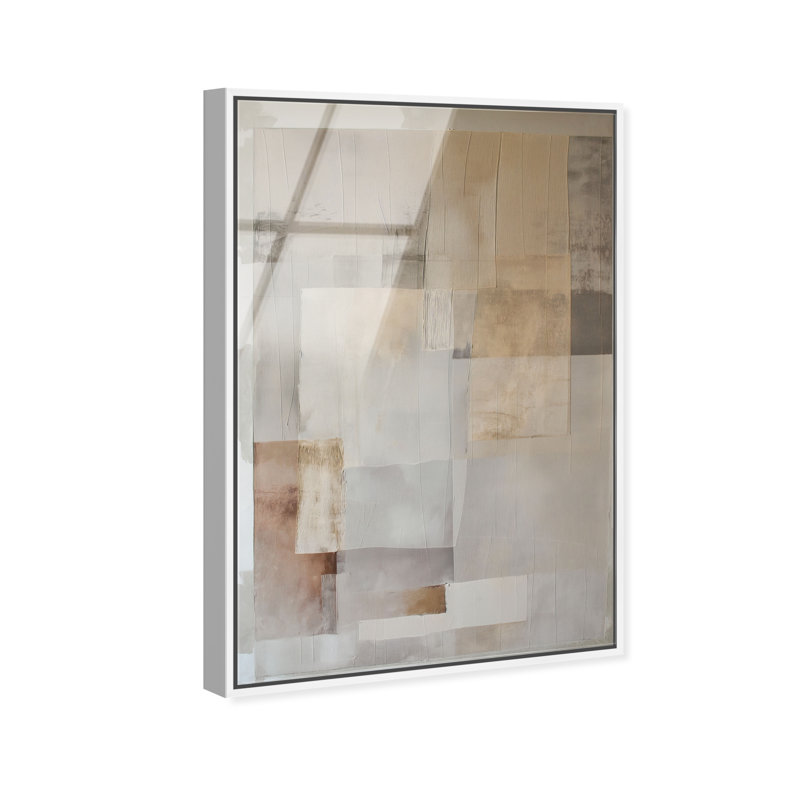 Dustveil (II) High-Gloss Frameless Acrylic Glass Wall Art Abstract Print by Oliver Gal, Ready to Hang, 10 x 15, 16"H x 11"W