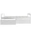 Lit plateforme simple avec 2 tiroirs - Pin blanc, peu encombrant-1099070562