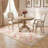 Vintage Floral Machine Washable Area Rug with Non-Slip Backing-976889818-989910810
