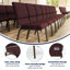 Chaise d'église empilable en tissu Mikolaj-147382218