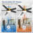 Beil Large Modern Ceiling Fan with Light Kit and Remote Control, 3 LED Colours, 6 Speed Noiseless DC Motor, 5 Plywood Blades, for Indoor/Covered Outdoor Use-1606988307-1595520269-1556980191