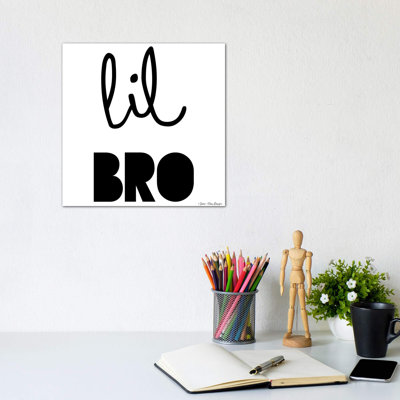 Lil Bro - reproduction d'art textuel