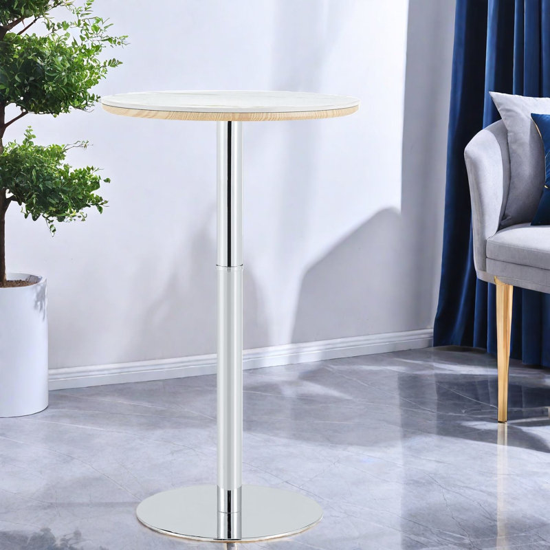 Table de bar moderne compacte en pierre frittée compacte pour la cuisine à domicile