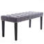Repose-pieds rembourré en tissu de velours, pour salle à manger, chambre à coucher et repose-pieds-1043250080