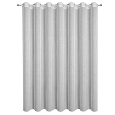 Lena 100% Polyester Sheer Curtain Single Panel
