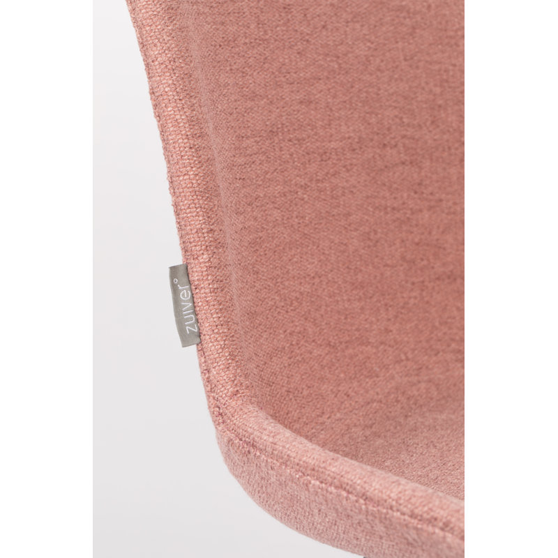 Albert Kuip Upholstered Dining Chair, Pink