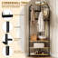 Metal Freestanding 1 - Hook Coat Rack-1468701857