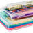 Sorbus 4 Piece Stackable Document & Paper Storage Box Set