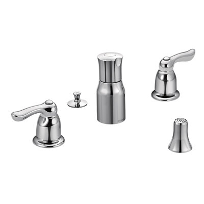 Robinet de bidet vertical large Chateau