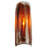 4"W Metro Fusion Marina Glass Wall Sconce