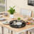 Heavy-Duty Metal Lazy Susan Turntable Organizer With 360-Degree Rotation, Raised Floral Edges And Non-Slip Base For Kitchen Cabinet, Pantry, Bathroom Countertop Storage-53532894