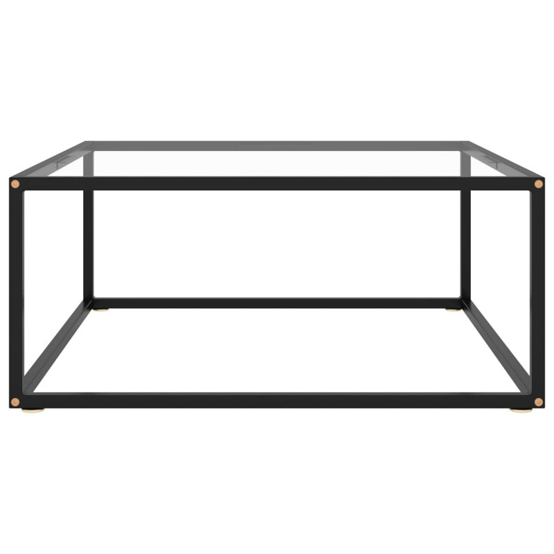 Ebern Designs Frame Single Coffee Table, 13.8" H x 31.5" L x 31.5" W, Black