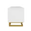 Wetherly White Textured Door TV Lowboard Media Unit, Modern TV Stand Cabinet up to 65" TVs