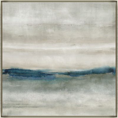 Elena Carlie " Rain Ast Sea II " by Elena Carlie Painting Print