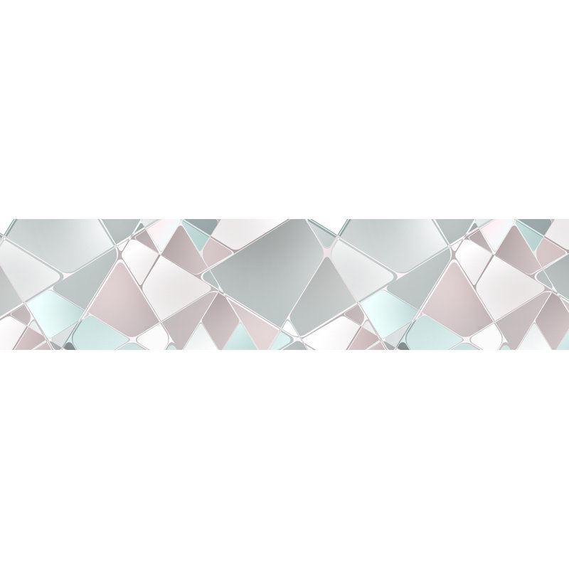Gerjet Geometric Area Rug, Rectangle 52 x 280cm
