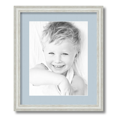 Wood Matte Picture Frame with Mat