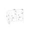 Dellon 104cm Sideboard