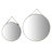 Various Velvet Edged Wall Mirrors