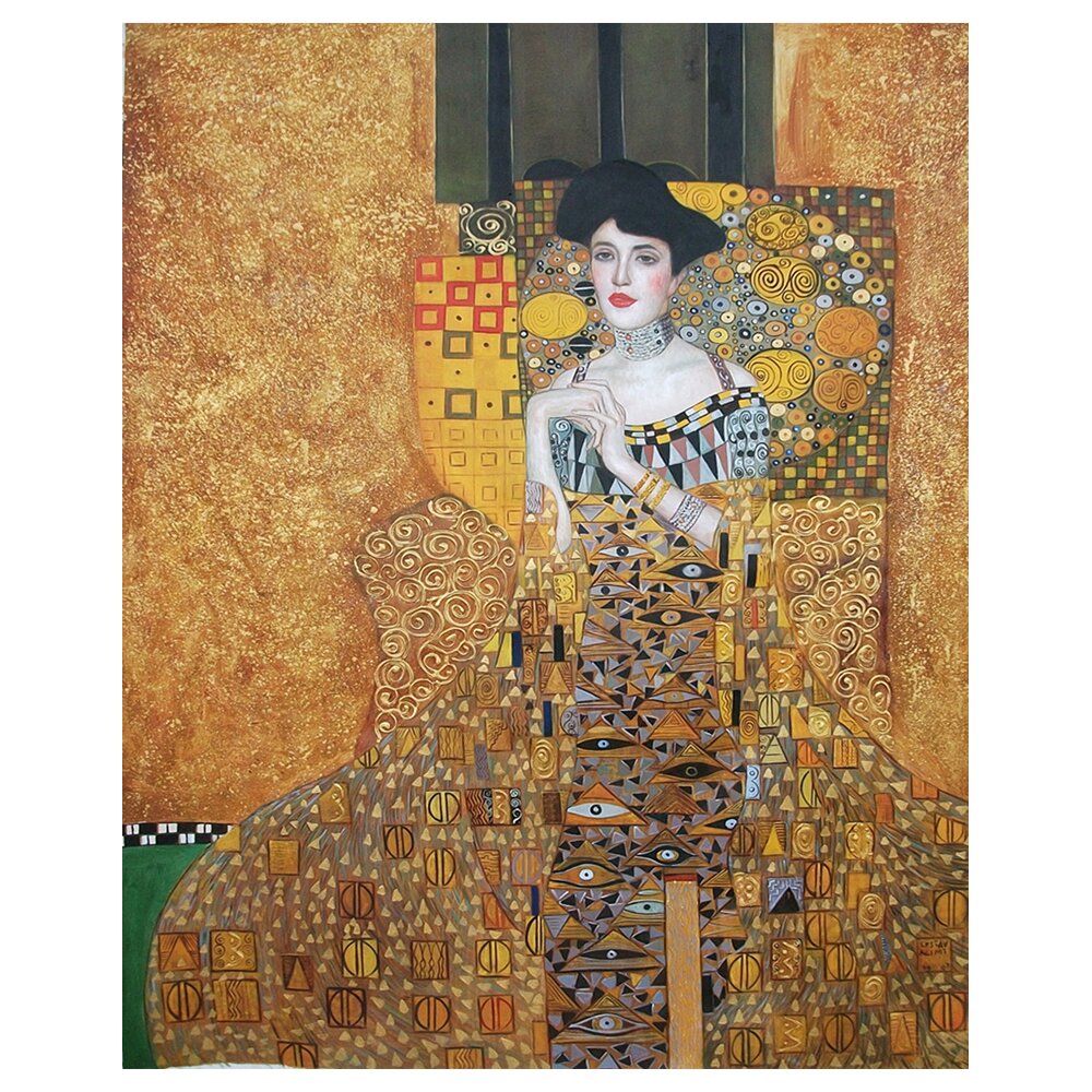 Leinwandbild Frau von Gustav Klimt