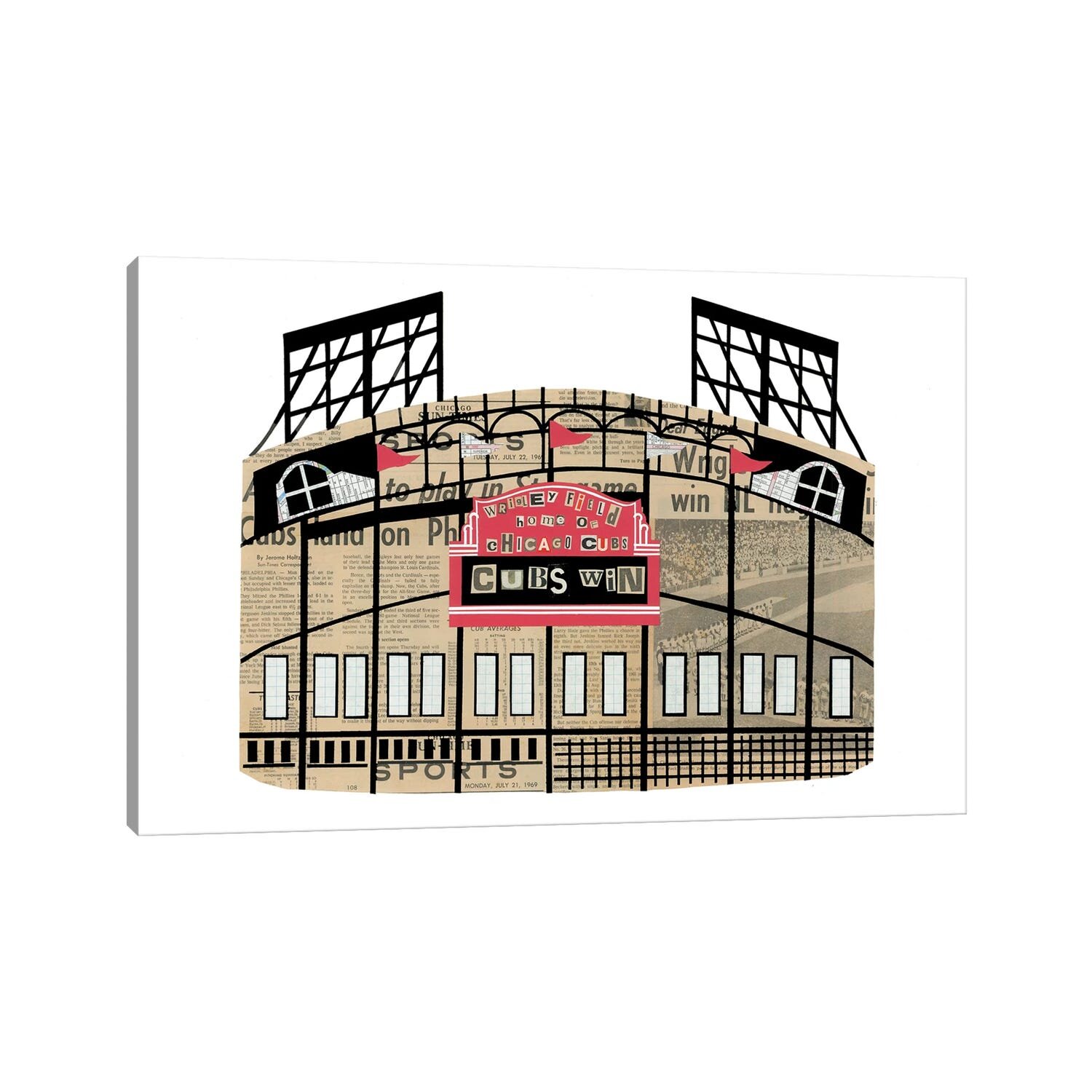 Wrigley Field Drawing