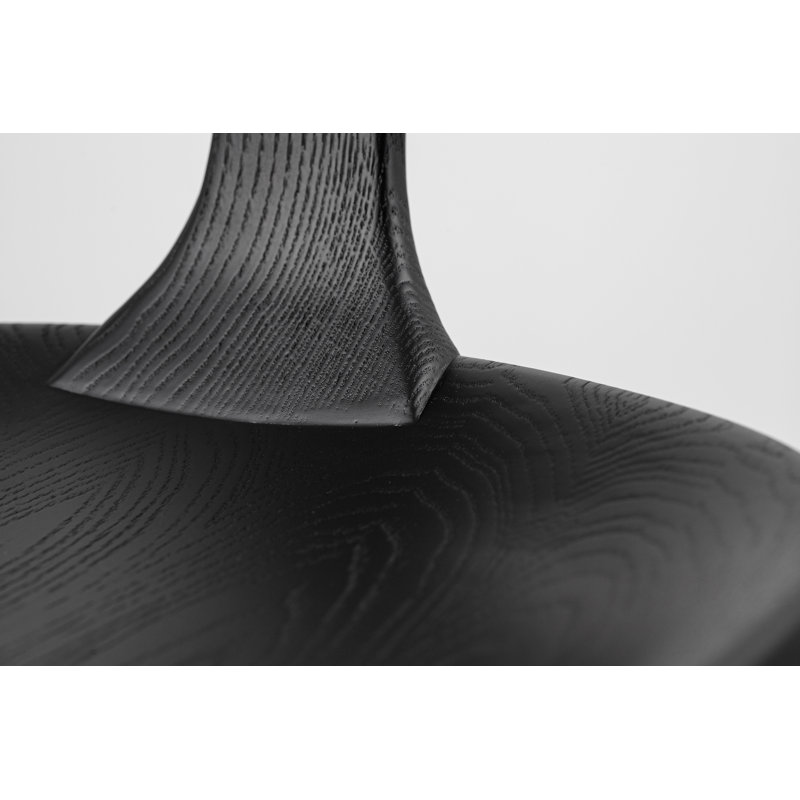 Anvil Dining Chair, Matte Black