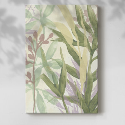 Feuilles tropicales de rêve II - Cavas enveloppés de galerie