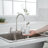 VIBRANTBATH Kitchen Faucet with Side Spray-88657438