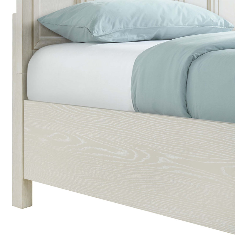 Grand lit avec rangement, Blanc