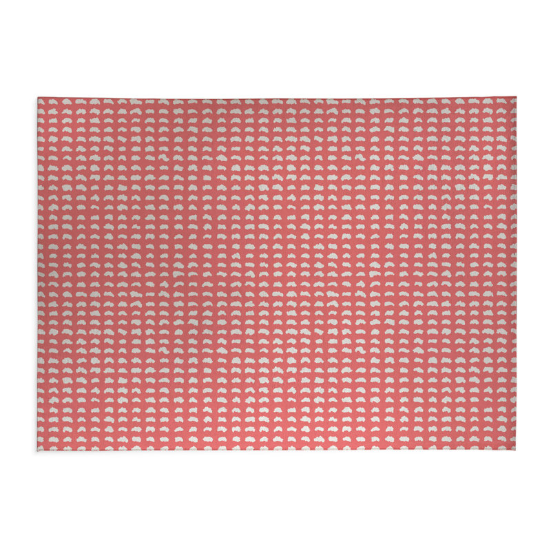 Tapis de cuisine à profil bas Gio, Vieux rose, Rectangulaire 2 pi x 3 pi
