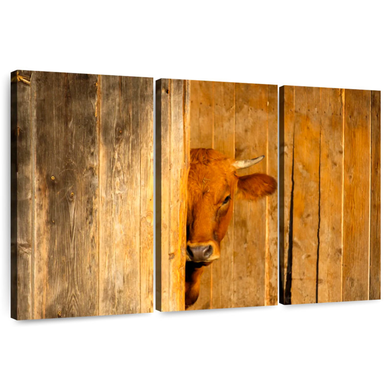 Murnau-Werdenfels Cow, 36" H x 57" W