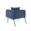 Chaise de loisir rembourrée avec tablette-1909364975