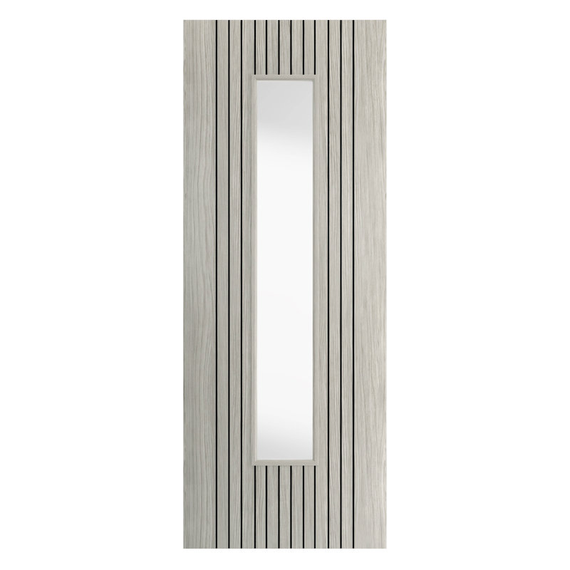 Aria Internal Door, Grey, 76.2cm W x 198.1cm H