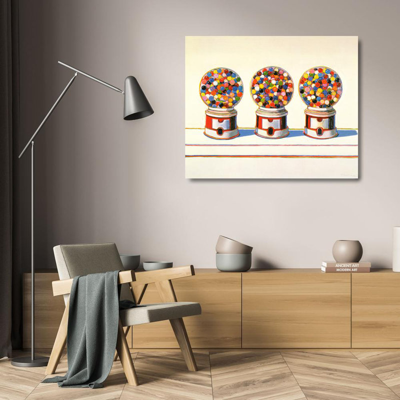 Three Machines, 1963, 20" H x 24" W