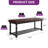 48"W Cushioned Storage Bench with Shoe Rack for Living room/Entryway/Bedroom-1755637512-1755637519