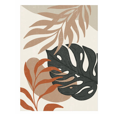 «Botanical Monstera Dreams», reproduction d'art sans cadre