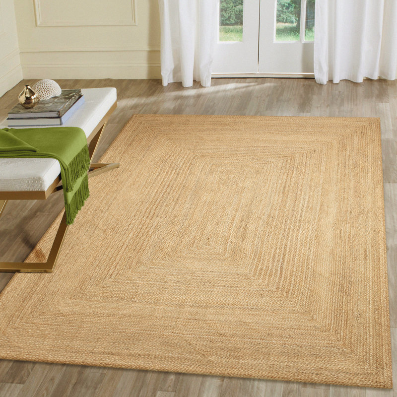 Tapis d'intérieur naturel Armgard, Rectangle 8 pi x 10 pi
