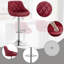 Swivel Upholstered Adjustable Height Counter Stool-61655922-134966912
