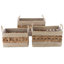 Ensemble de 3 paniers Daixi